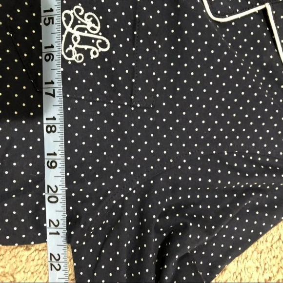 Ralph Lauren Polka Dot Button Down Night Shirt Size Large NWT - Picture 8 of 9